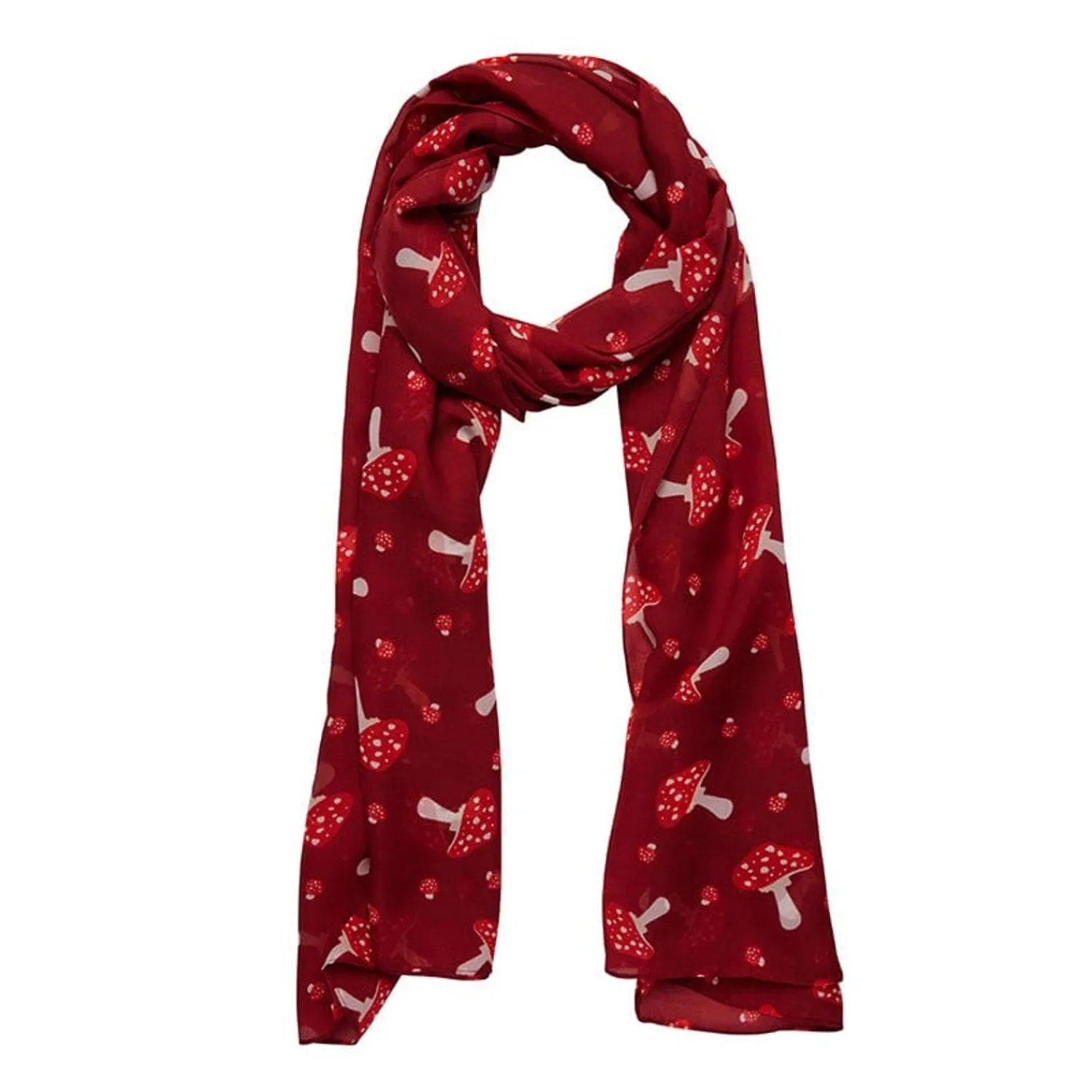 Well Spotted Neck Scarf Red^Erstwilder Outlet