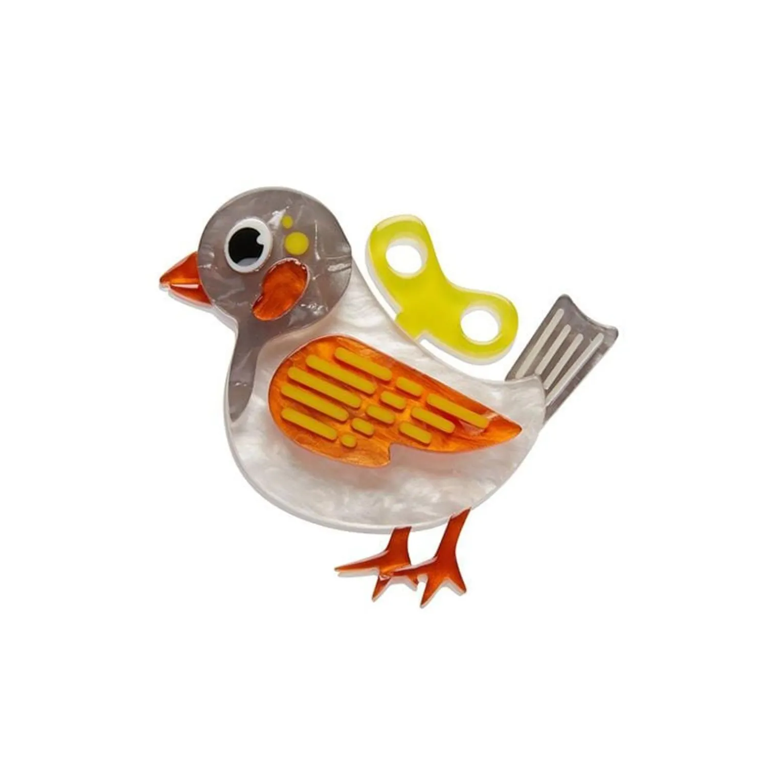 Wind-Up Whimsy Mini Brooch^Erstwilder Best