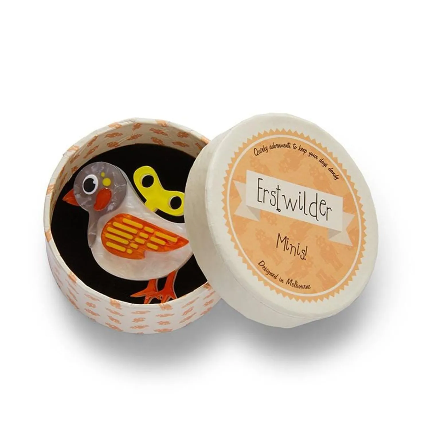 Wind-Up Whimsy Mini Brooch^Erstwilder Best