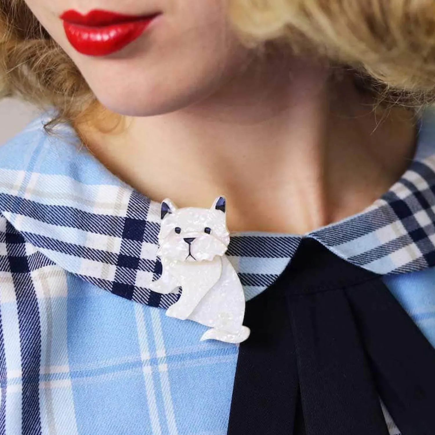 Winston The Westie Brooch^Erstwilder New