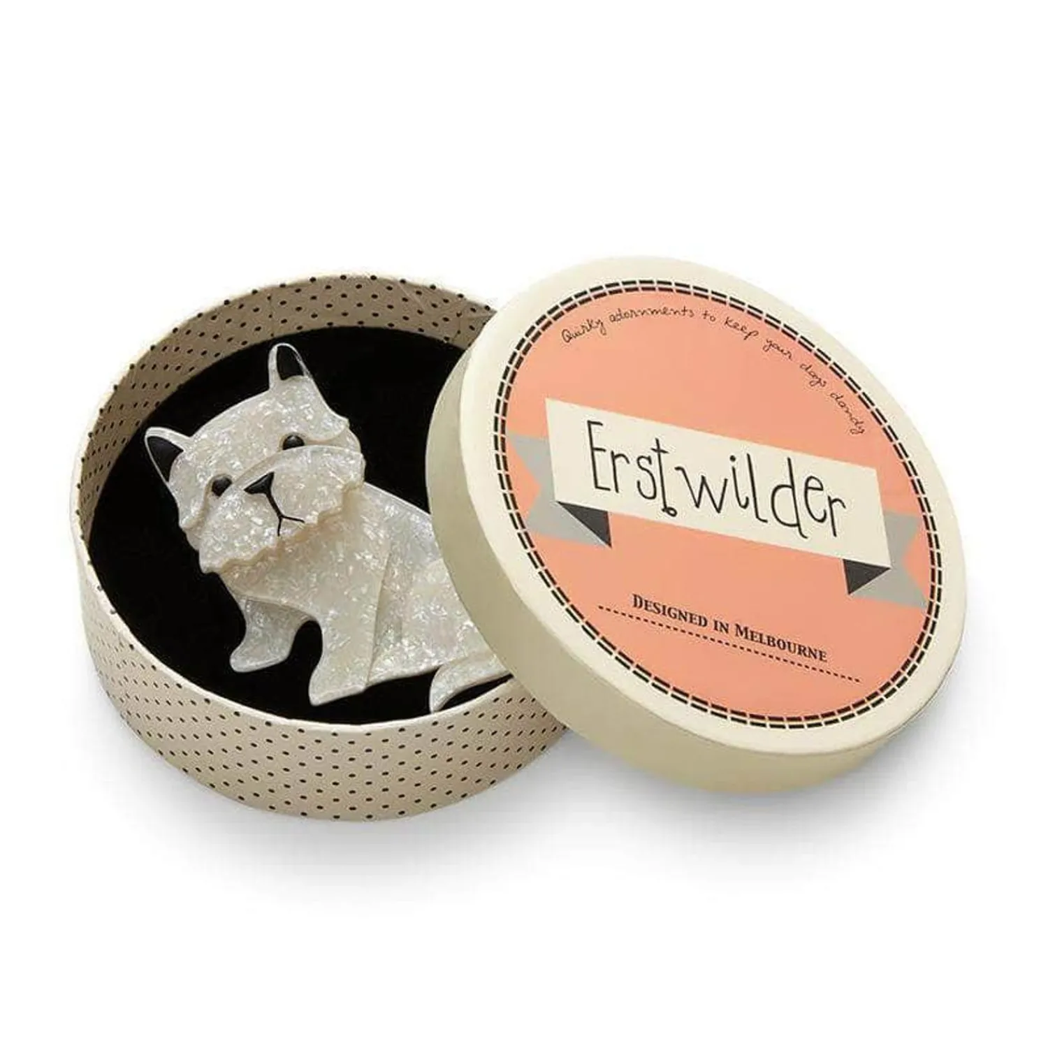 Winston The Westie Brooch^Erstwilder New