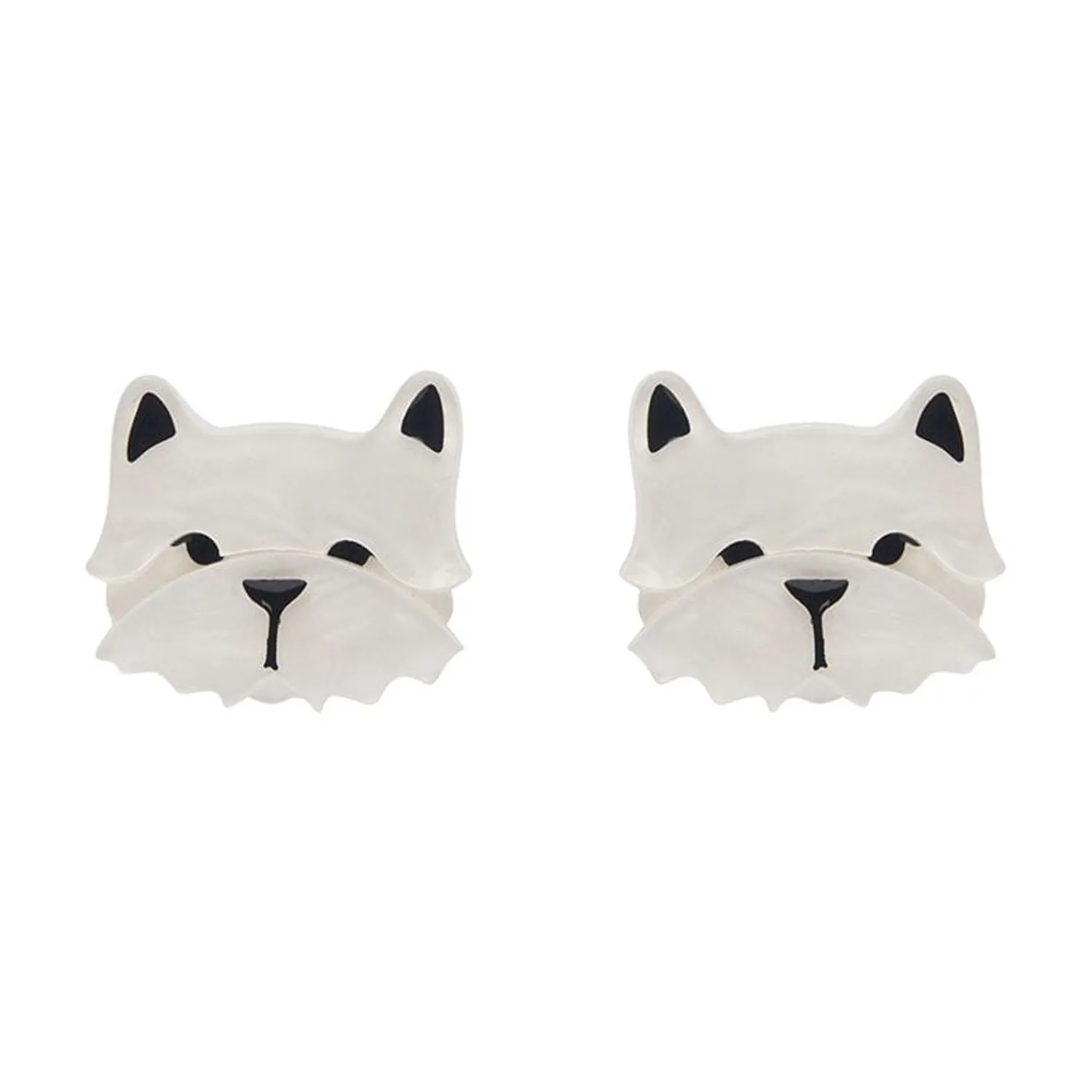 Winston The Westie Earrings^Erstwilder