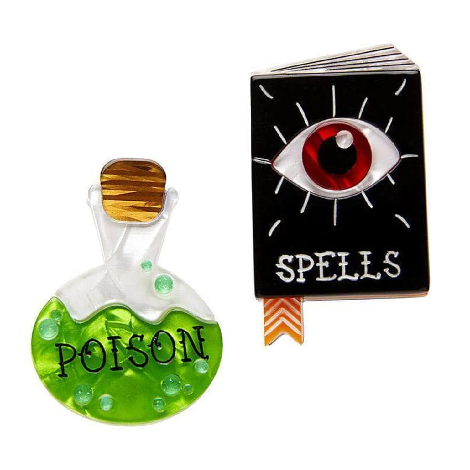 Witch'S Brew Brooch Set^Erstwilder Best