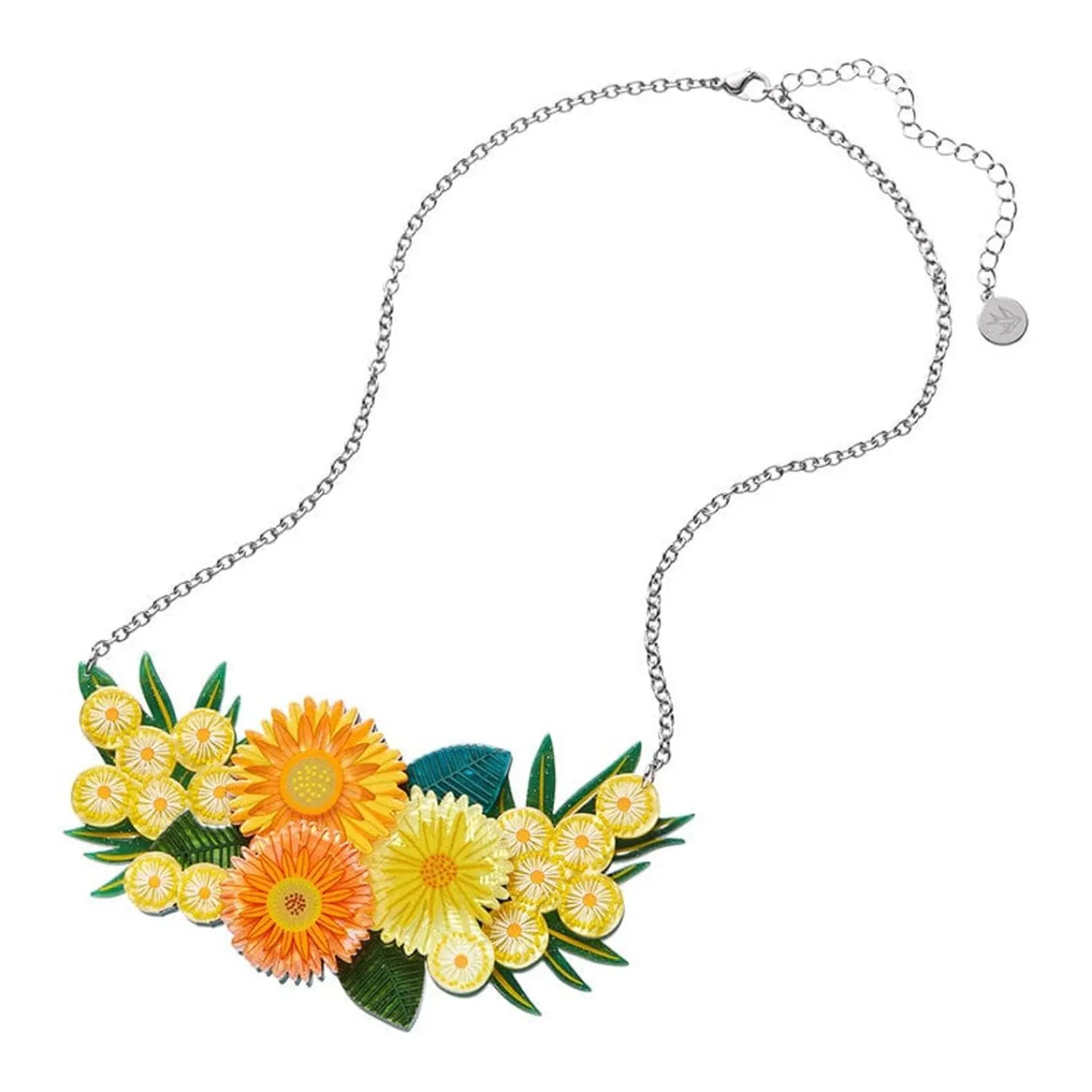 Yellow Efflorescence Necklace^Erstwilder Discount