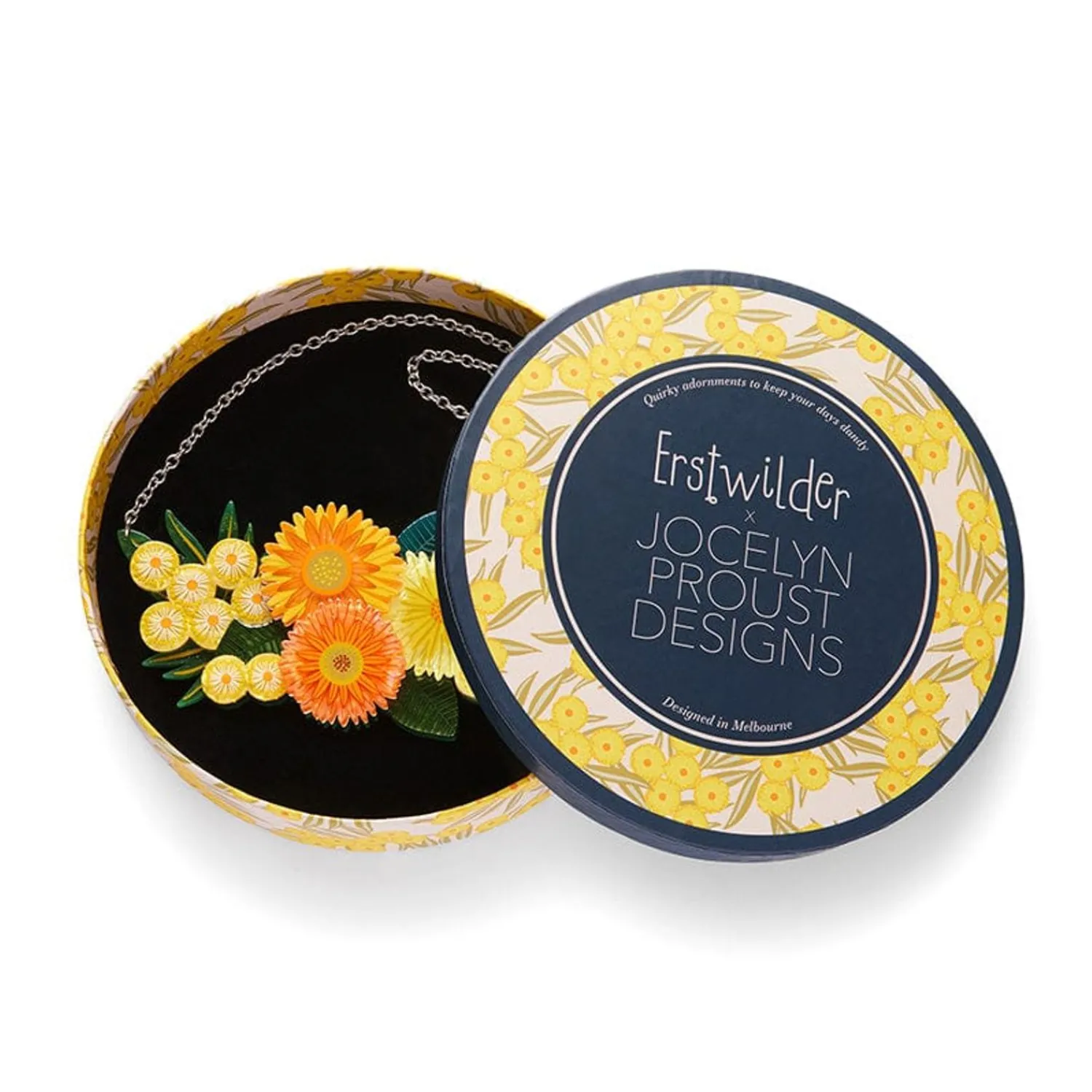 Yellow Efflorescence Necklace^Erstwilder Discount