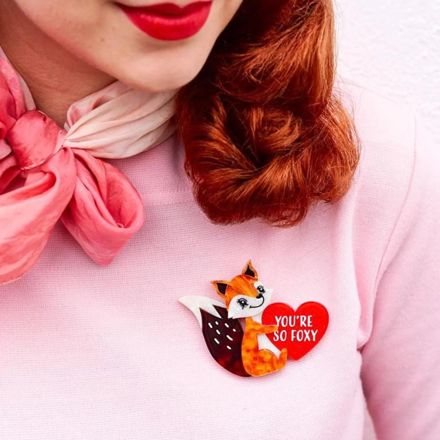 You'Re So Foxy Brooch^Erstwilder Clearance