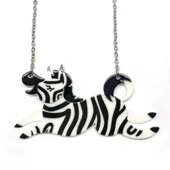 Zebra Crossing Necklace^Erstwilder Best