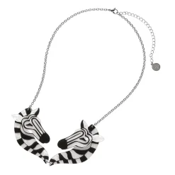 Zelda The Zany Zebra Necklace^Erstwilder Hot
