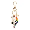 Zelda The Zestful Zebra Enamel Key Ring^Erstwilder Sale