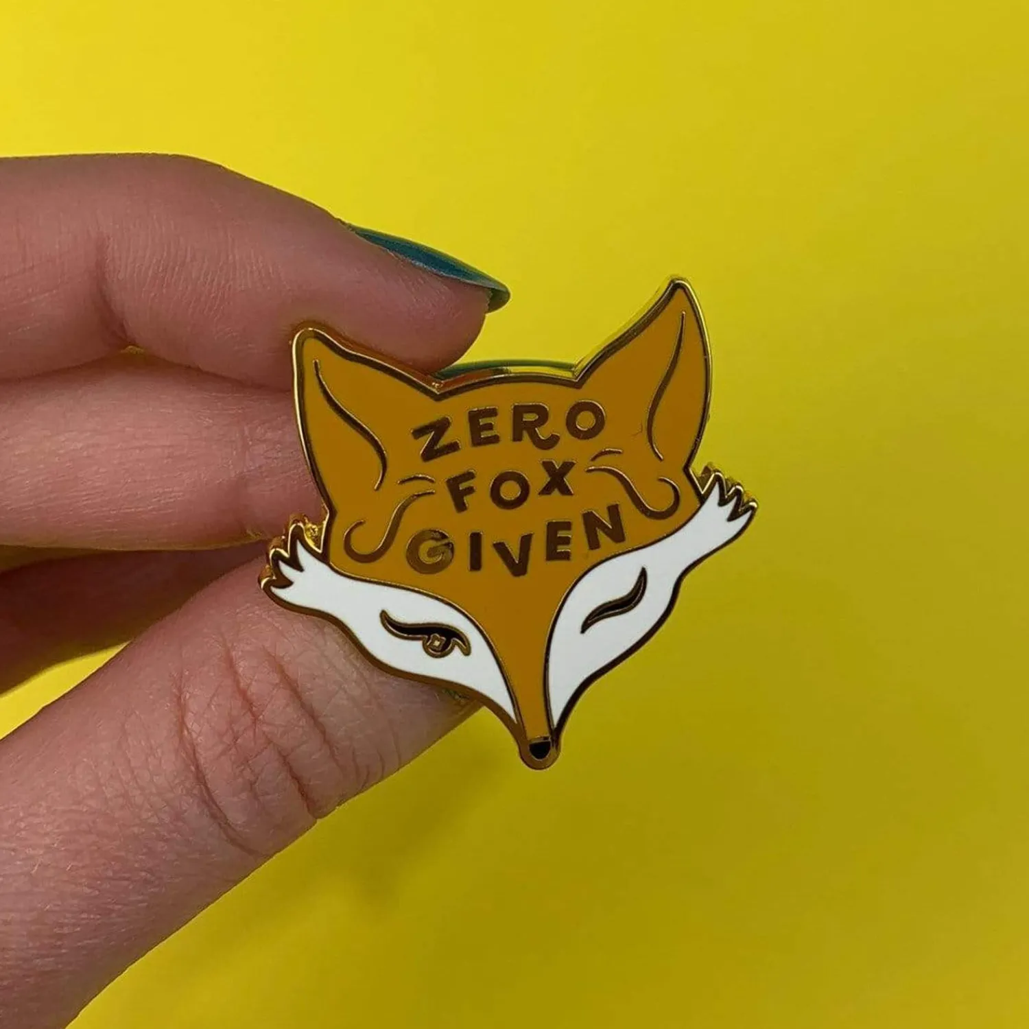 Zero Fox Given Enamel Pin^Erstwilder Clearance