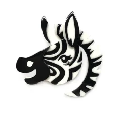 Zesty Zebra Brooch^Erstwilder Outlet